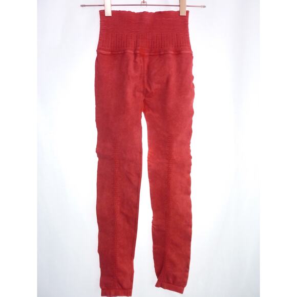 NWOT Free People Movement Hot Pink Good Karma Leggings XS/S - Picture 4 of 7